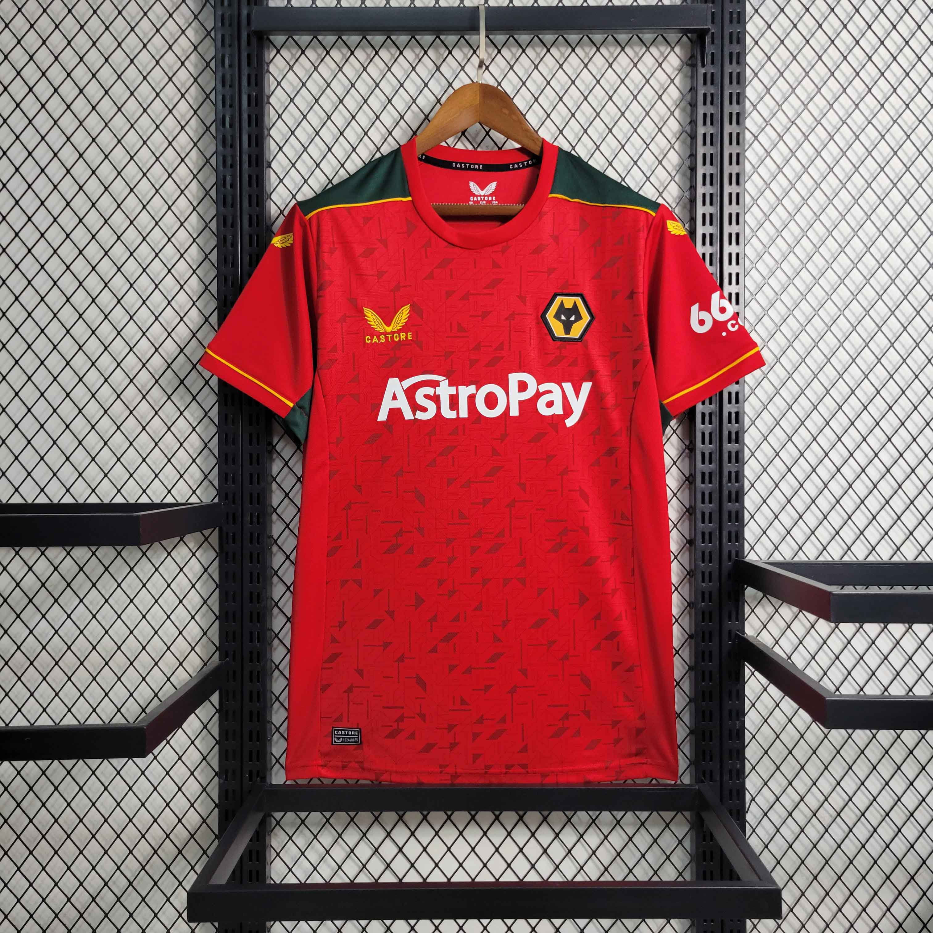 23-24 Wolves Away Jersey Fan Version