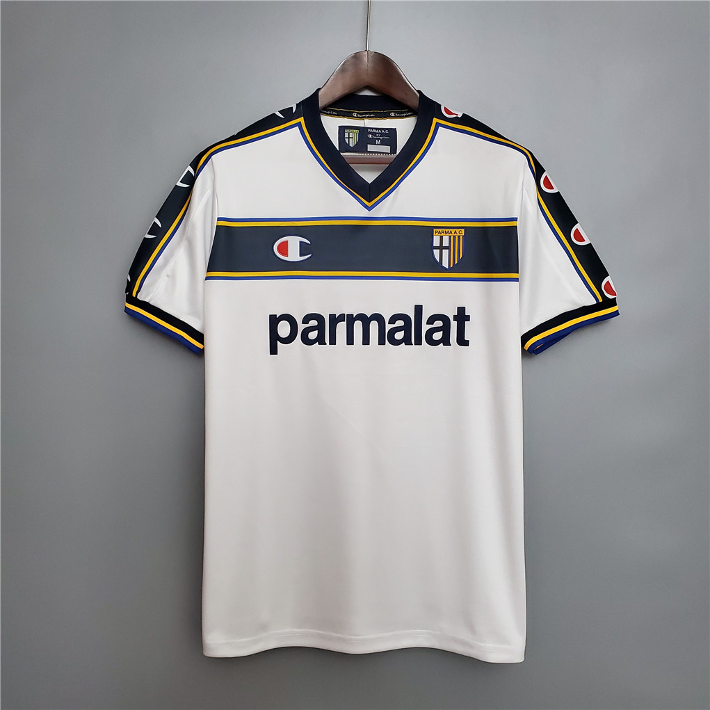 02-03 Parma Calcio Away Soccer Retro Jersey