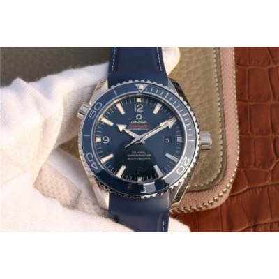Omega Planet Ocean Professional Blue Liquidmetal Bezel 45mm OMF Rubber Strap A8500,Fake Watches,Rolex Fake Watches,Omega Fake Watches,Cartier Fake watches,IWC Fake Watches,Breitling Fake Watches