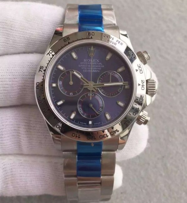 Rolex Daytona Baselworld 116509 Blue Dial SS Bracelet A4130