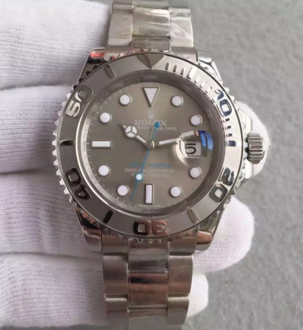 Rolex Yacht-Master 116622 Noob Silver Dial SS Bracelet SA3135