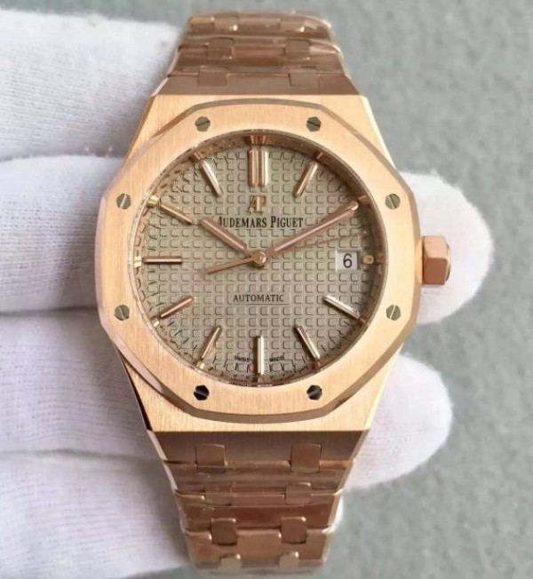 Audemars Piguet JF Royal Oak 37mm 15450 RG Gray Dial RG Bracelet A3120