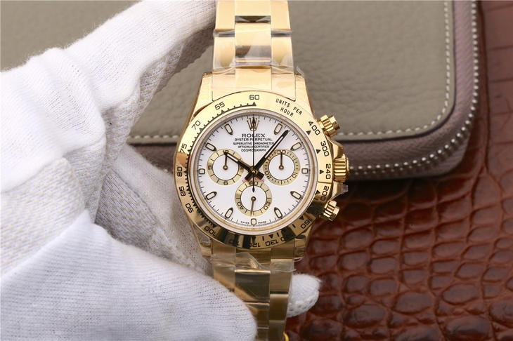 ROLEX COSMOGRAPH DAYTONA 116508 YELLOW GOLD ORIGINAL CAL.4130