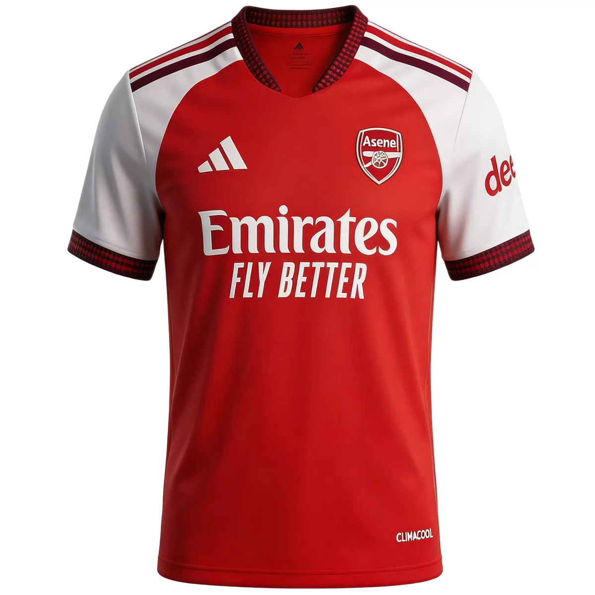 26-27 Arsenal adidas Premier League Champions Home Shirt - view 3