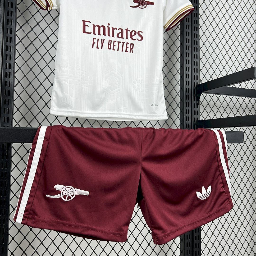 25-26 Arsenal Thid Away Soccer Kids Kit Jersey+Shorts - view 4