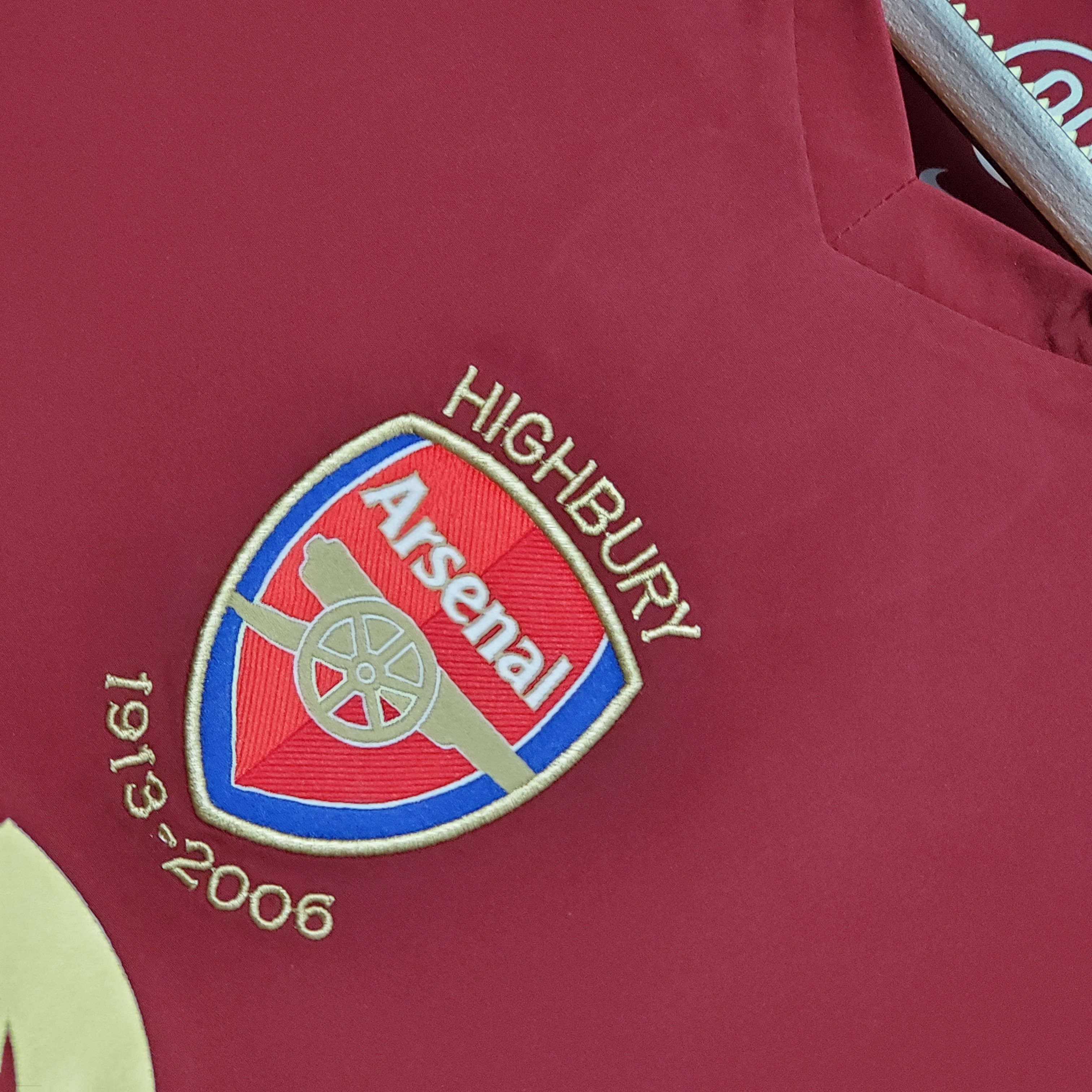 2005-2006 Arsenal Home Retro Version Jersey - view 4