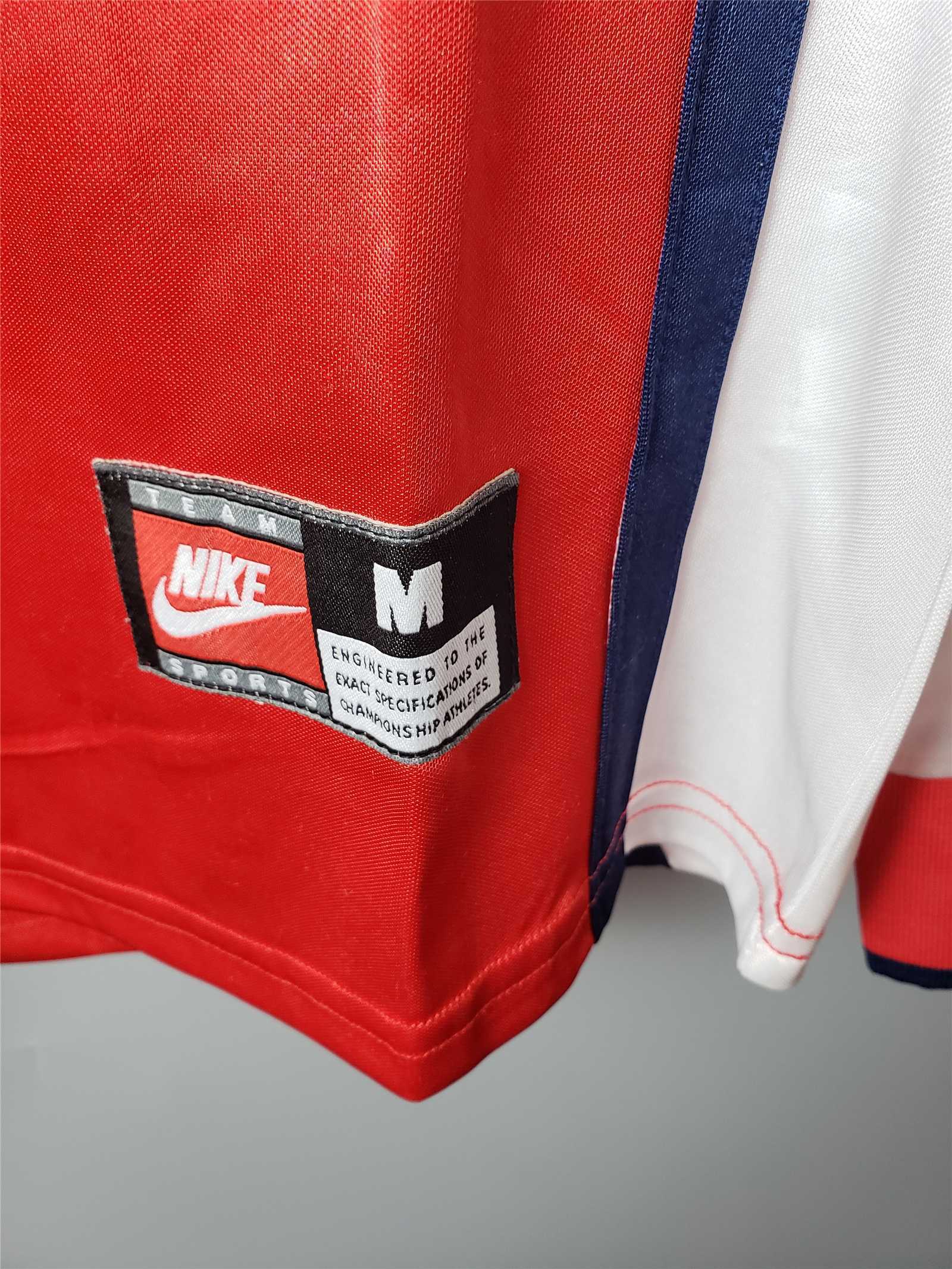 1998-1999 Arsenal Home Retro Version Jersey Long Sleeve - view 6