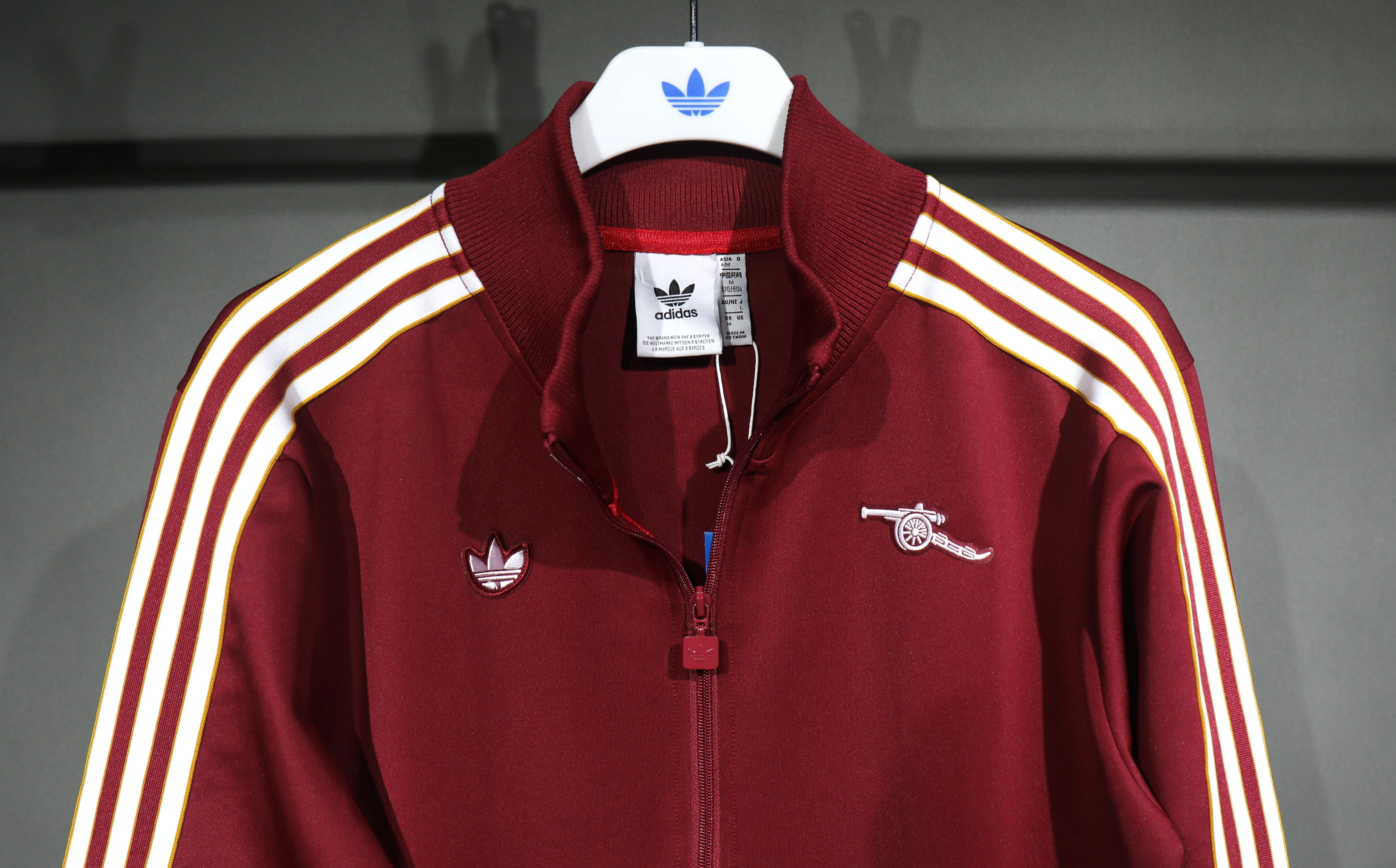 25-26 Arsenal Terrace Icons Track Training Tracksuit Kit(Jacket+Pants) Red - view 3
