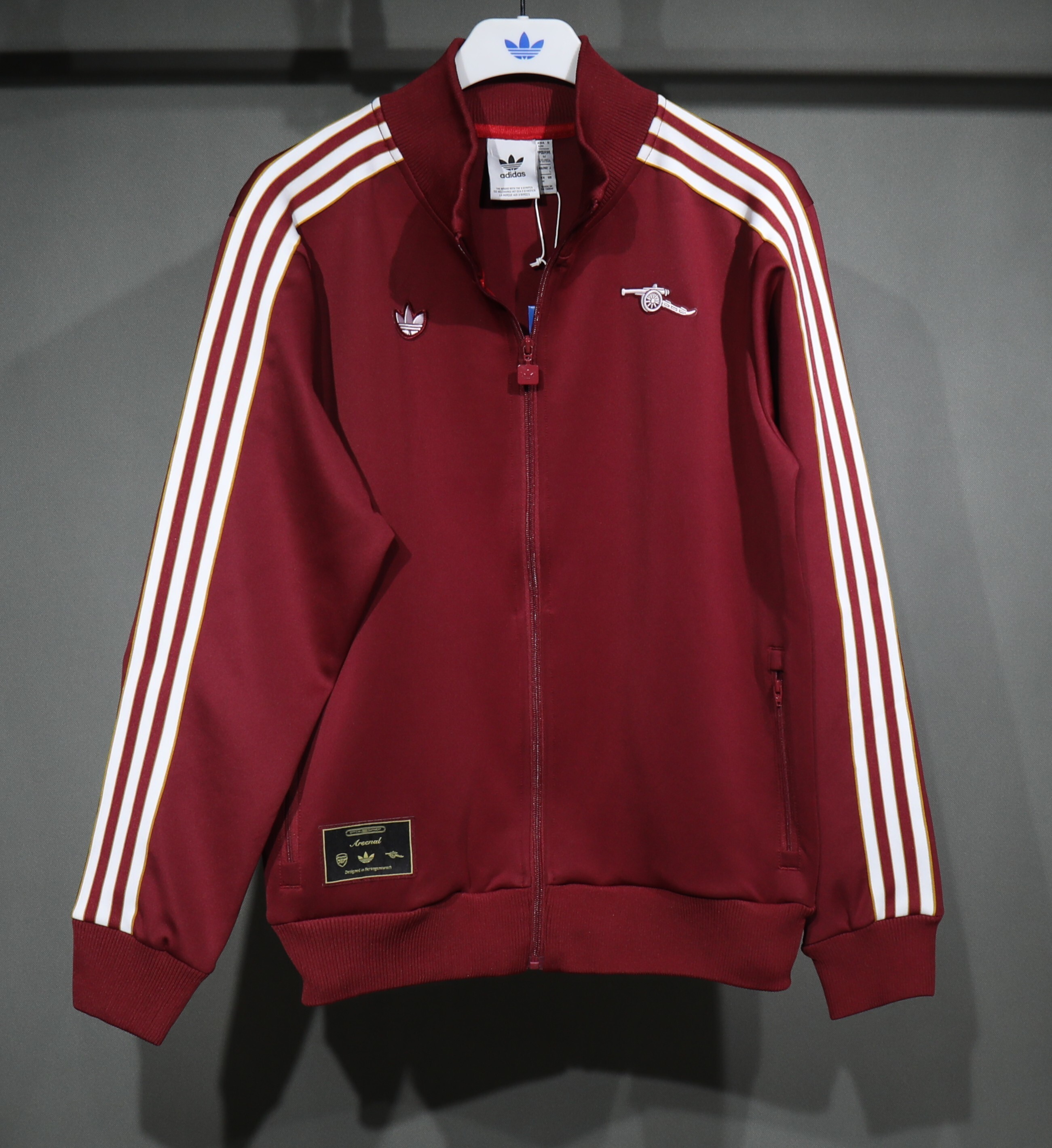 25-26 Arsenal Terrace Icons Track Training Tracksuit Kit(Jacket+Pants) Red - view 16
