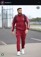 25-26 Arsenal Terrace Icons Track Training Tracksuit Kit(Jacket+Pants) Red - view 7