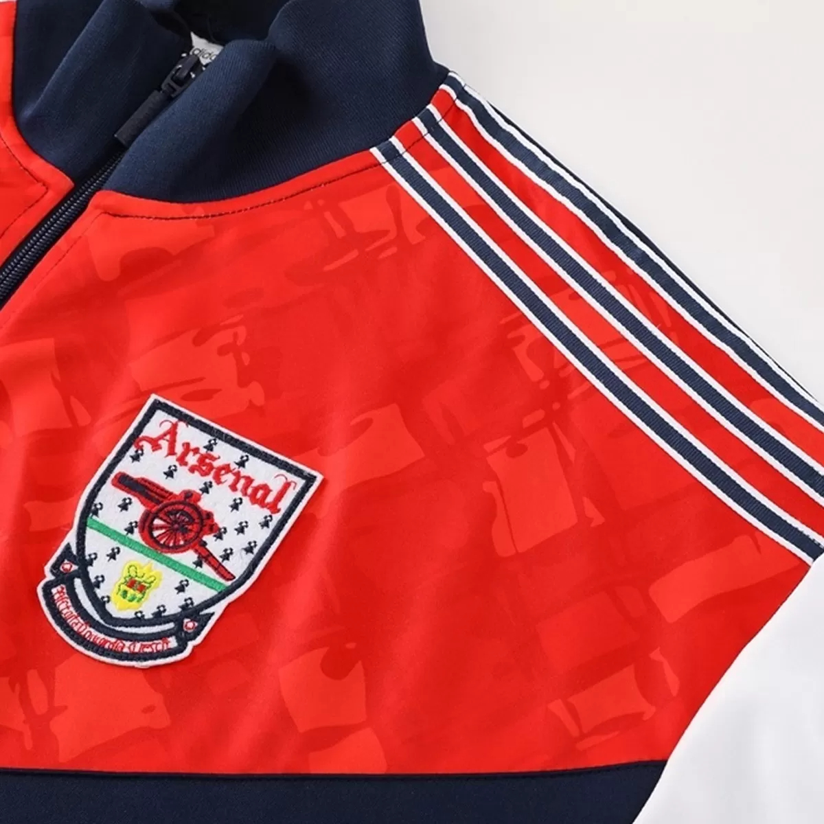 25-26 Arsenal Training Tracksuit Kit(Jacket+Pants) Navy&Red - view 19