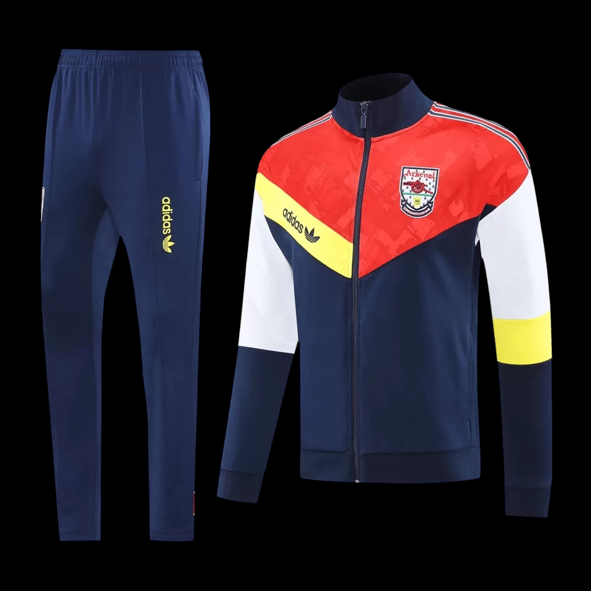25-26 Arsenal Training Tracksuit Kit(Jacket+Pants) Navy&Red - view 8