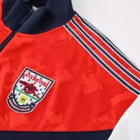 25-26 Arsenal Training Tracksuit Kit(Jacket+Pants) Navy&Red - view 19