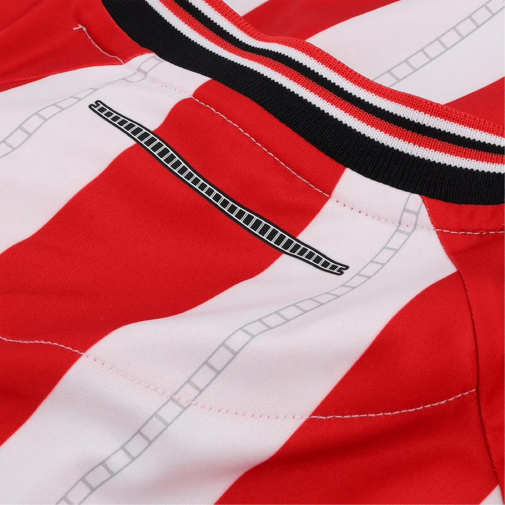 25-26 Sunderland Home Soccer Jersey - view 7