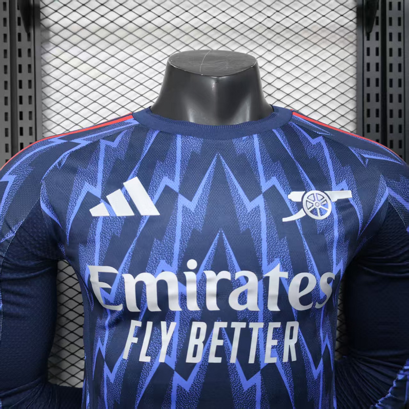 25-26 Arsenal Away Soccer Jersey Play Version Long Sleeve - view 5