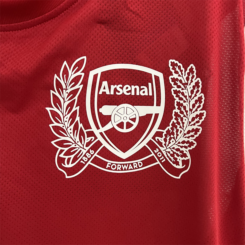 2011-12 Arsenal Home Retro Kit Vintage Shirt - view 8