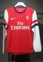 2012-13 Arsenal Home Retro Kit Vintage Shirt Player Edtion Long Sleeve - view 1