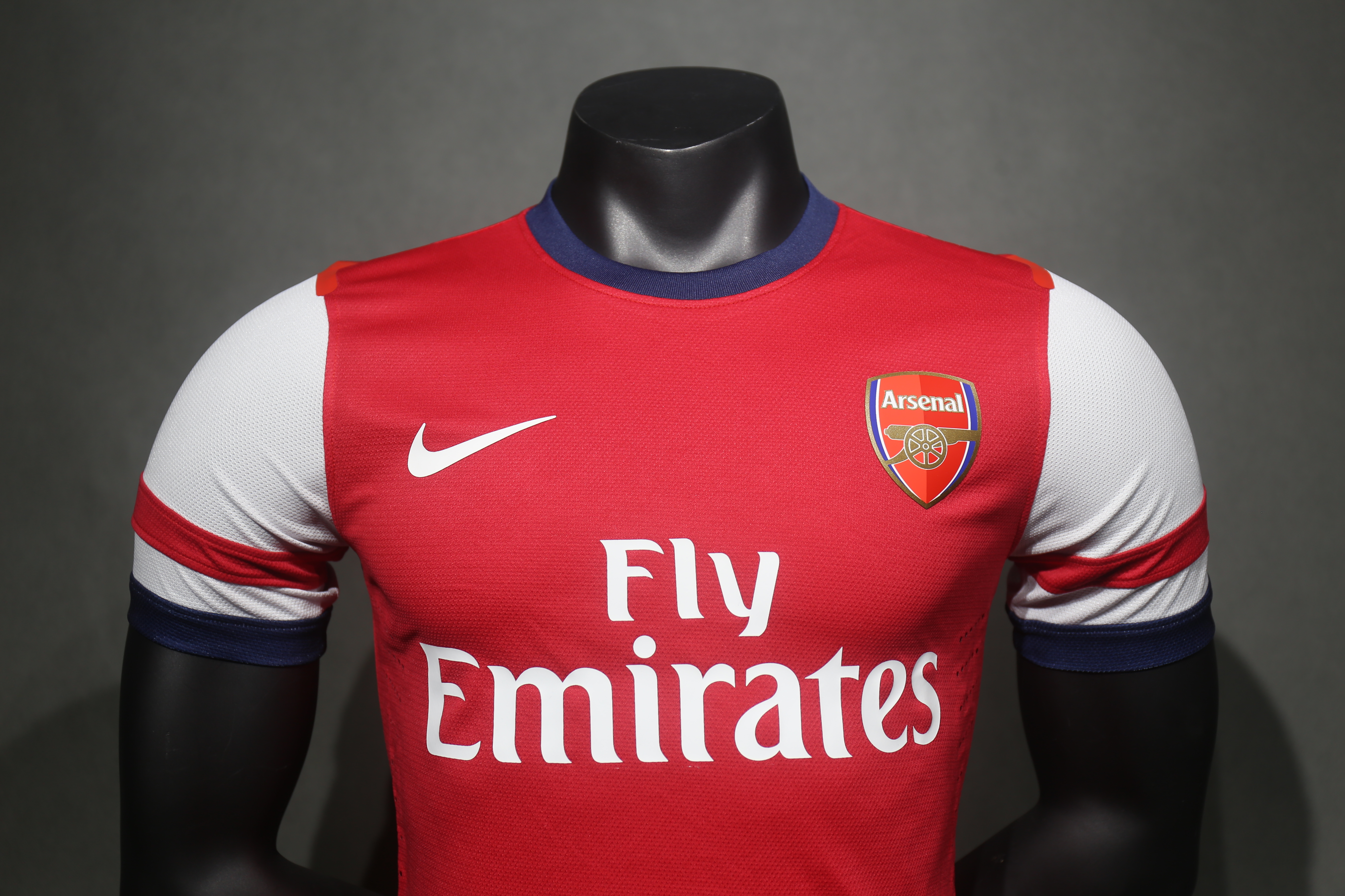 2012-13 Arsenal Home Retro Kit Vintage Shirt Player Edtion - view 12