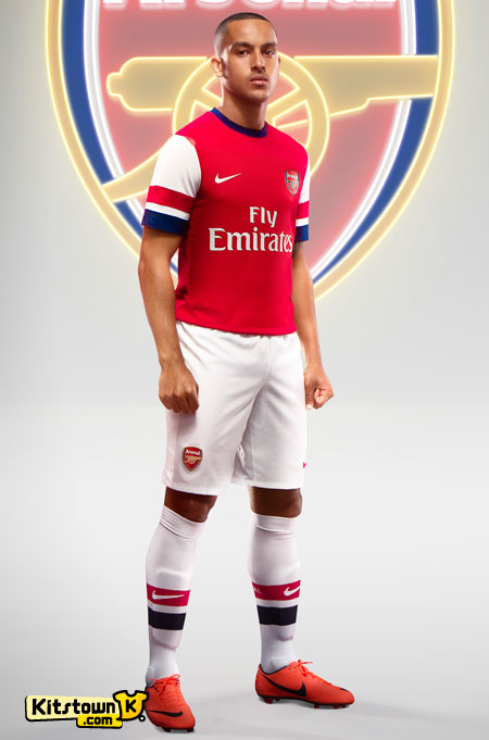 2012-13 Arsenal Home Retro Kit Vintage Shirt Player Edtion - view 5