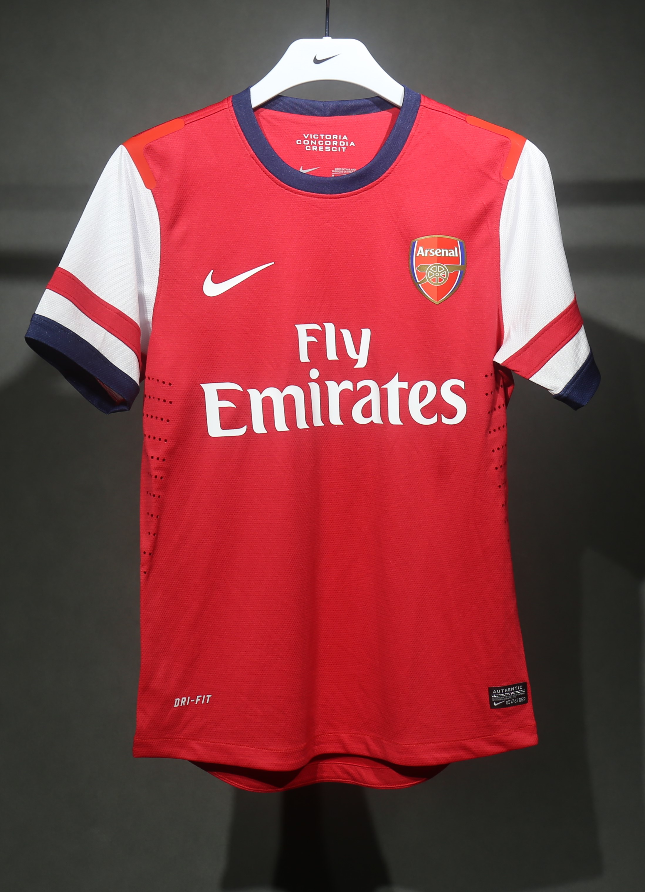 2012-13 Arsenal Home Retro Kit Vintage Shirt Player Edtion - view 7