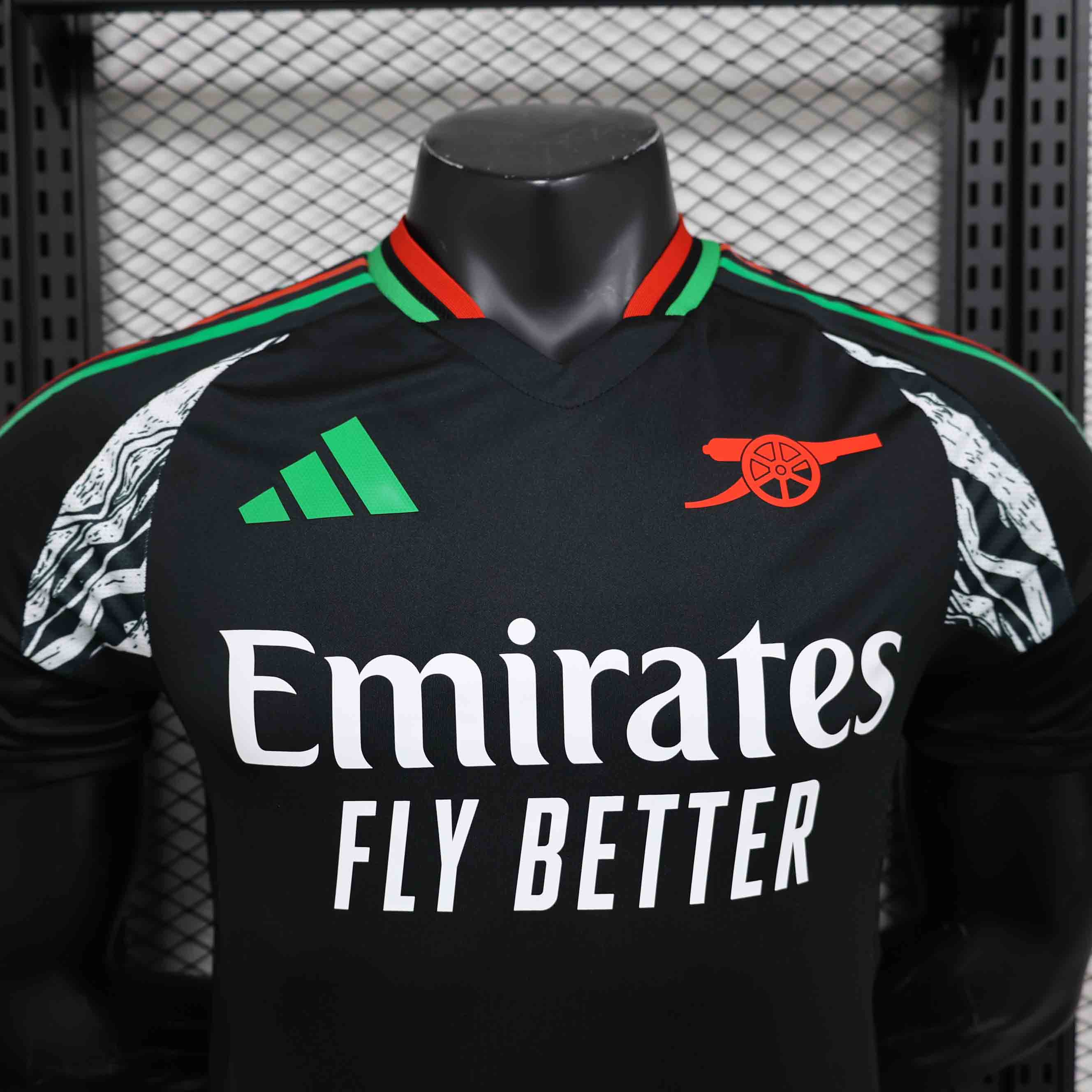 24-25 Arsenal Away Soccer Jersey Play Version - view 8