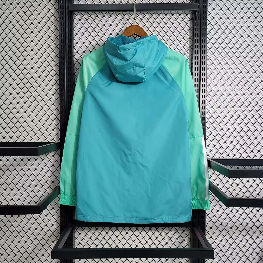 2023-2024 Arsenal Windbreaker Light green Soccer Jersey 1:1 Thai Quality - view 3