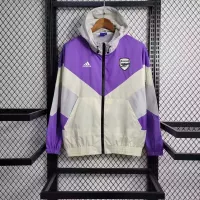 2023 Arsenal Windbreaker Purple Soccer Jersey 1:1 Thai Quality - view 1
