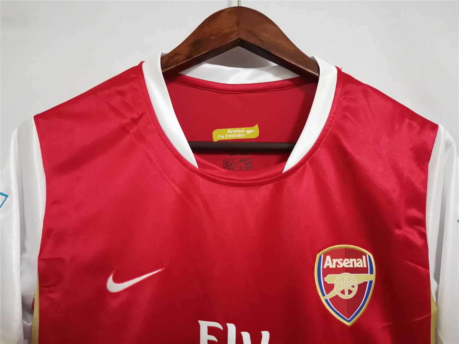 2006-2007 Arsenal Home Retro Version Jersey - view 3