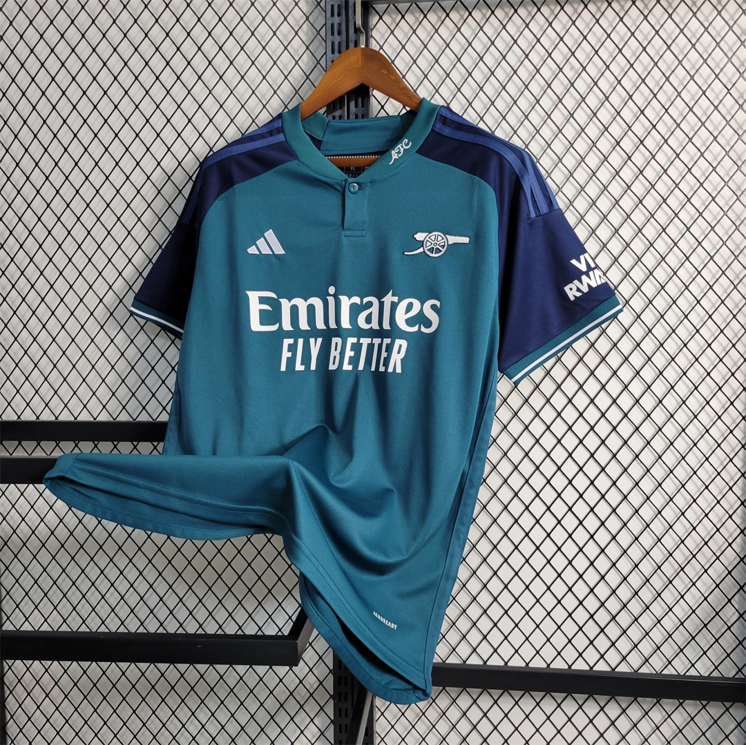 23-24 Arsenal Third Away Fan Version Jersey - view 11