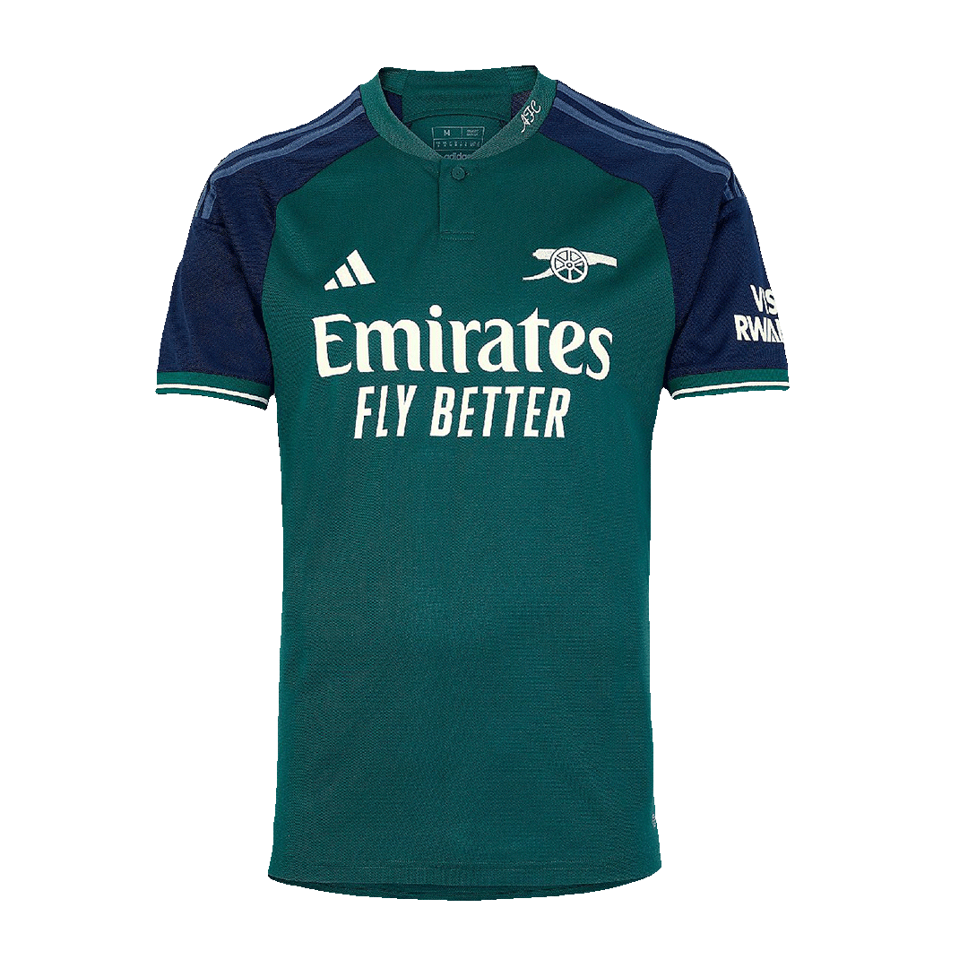 23-24 Arsenal Third Away Whole Kit(Jersey+Shorts+Socks) - view 11