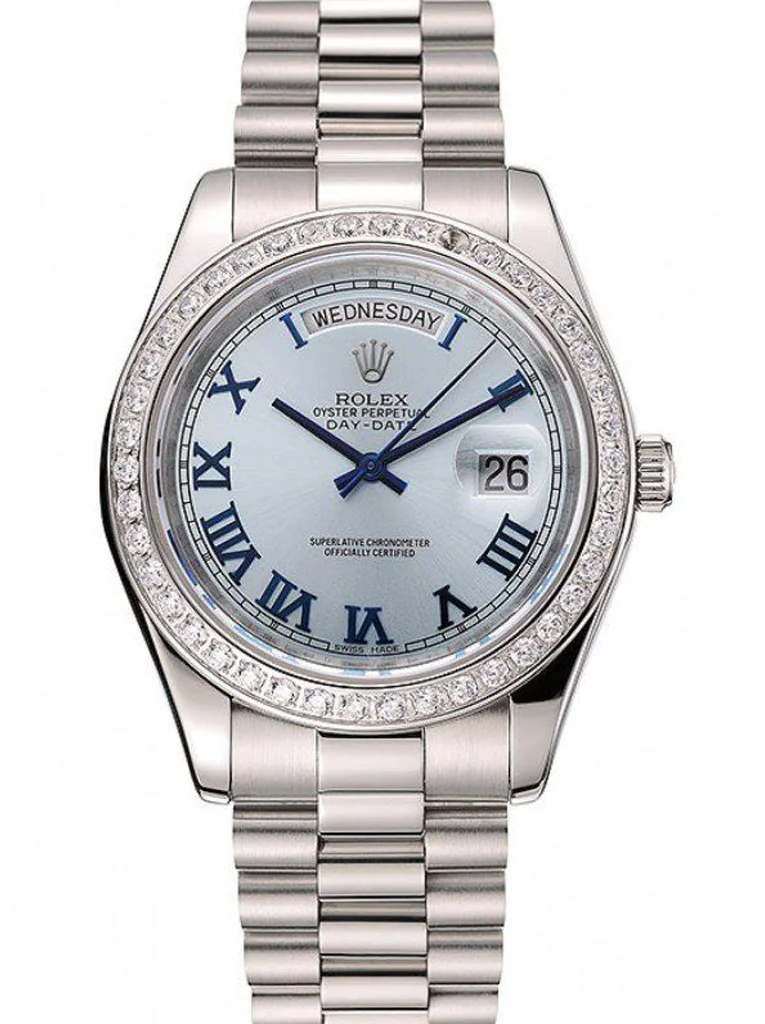 Superclone Rolex Day-Date 40mm Blue Dial 1453962