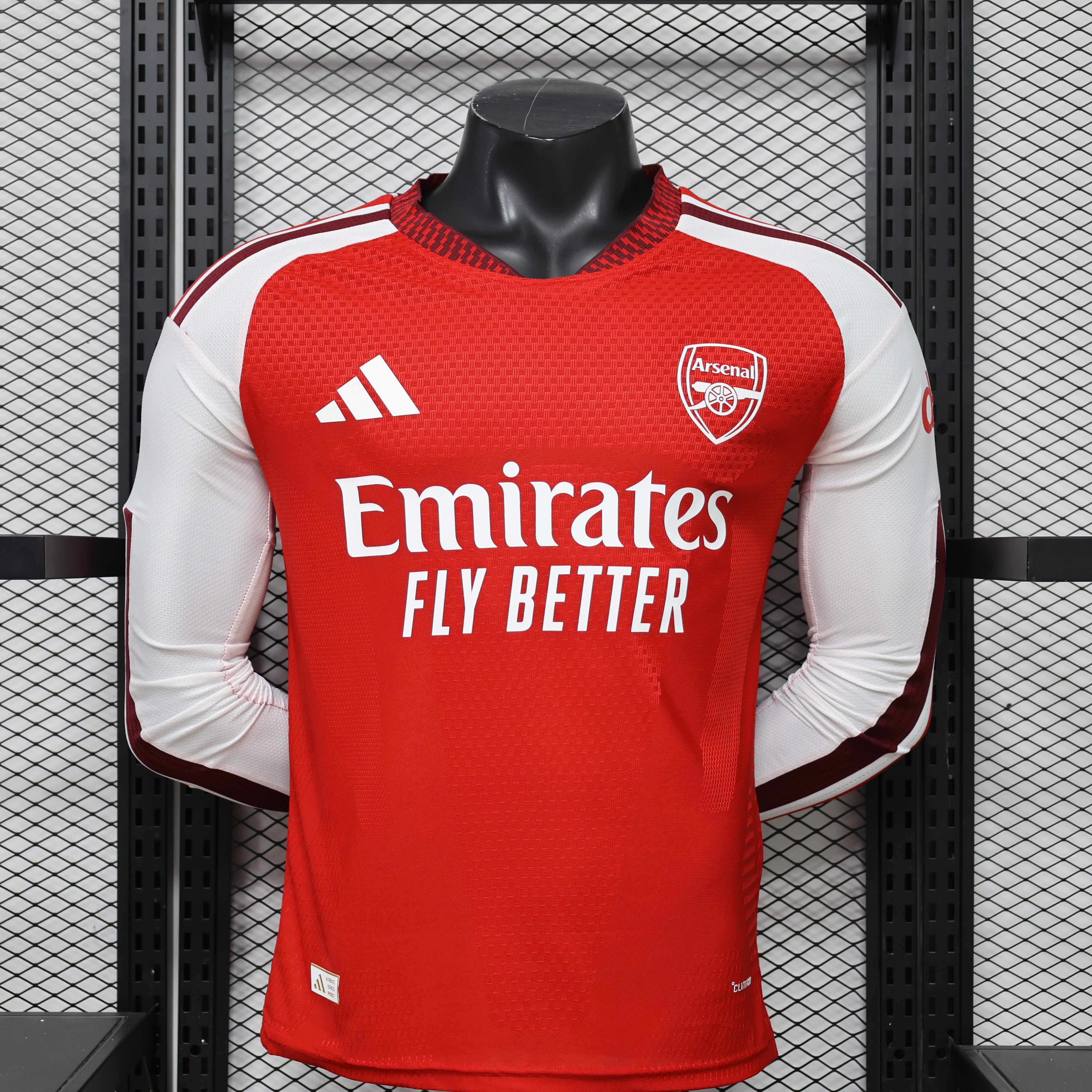 26-27 Arsenal Home Soccer Jersey Play Version Long Sleeve