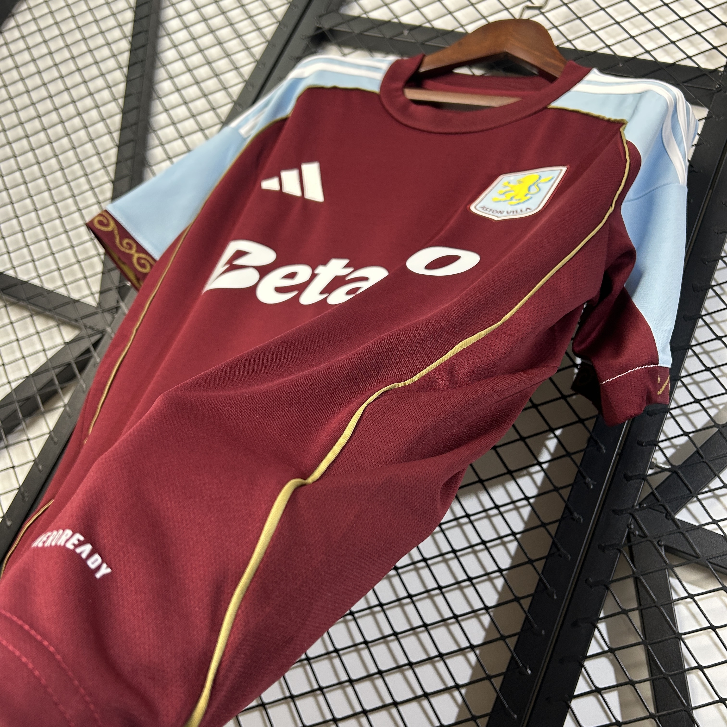 25-26 Aston Villa Home Soccer Jersey - view 7