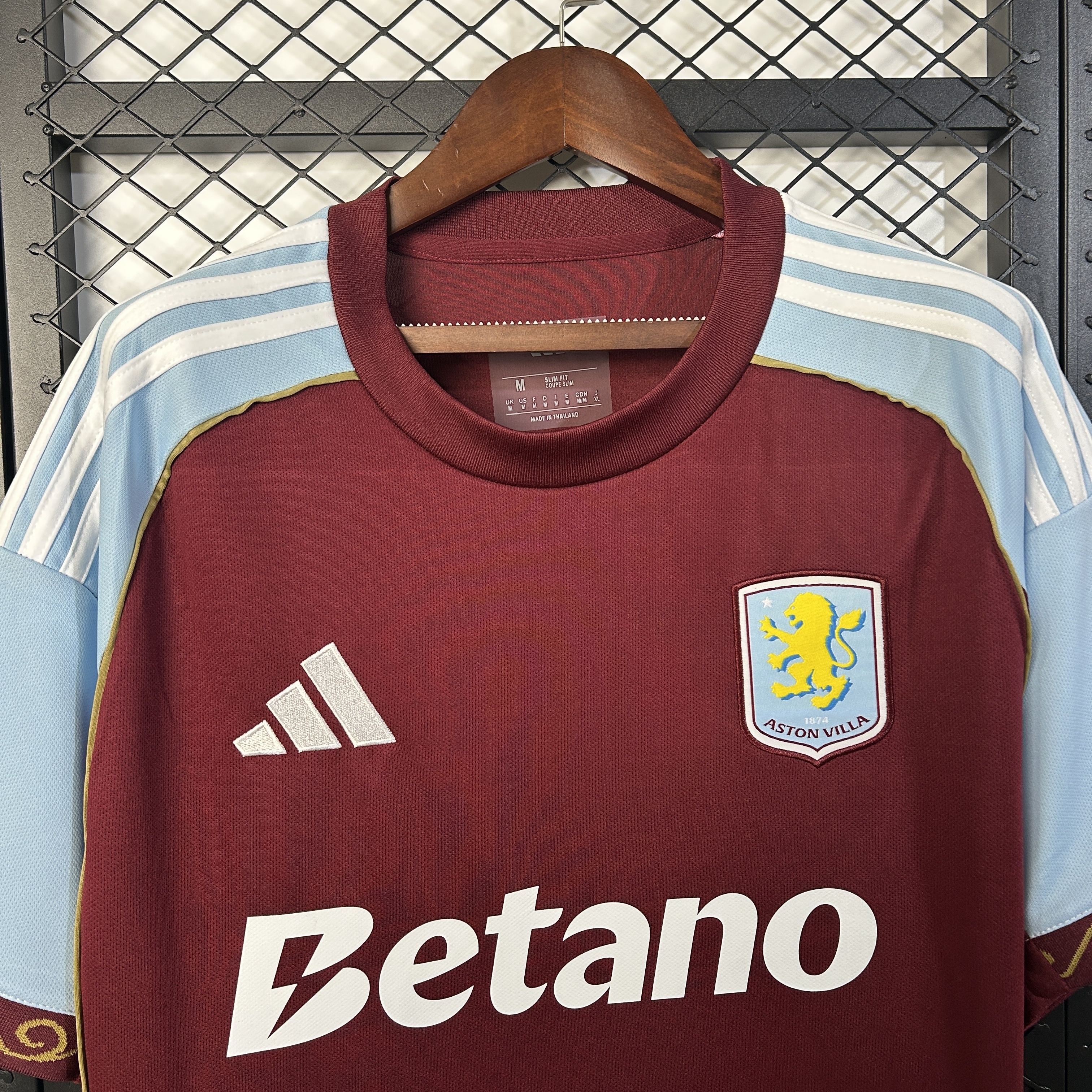 25-26 Aston Villa Home Soccer Jersey - view 9