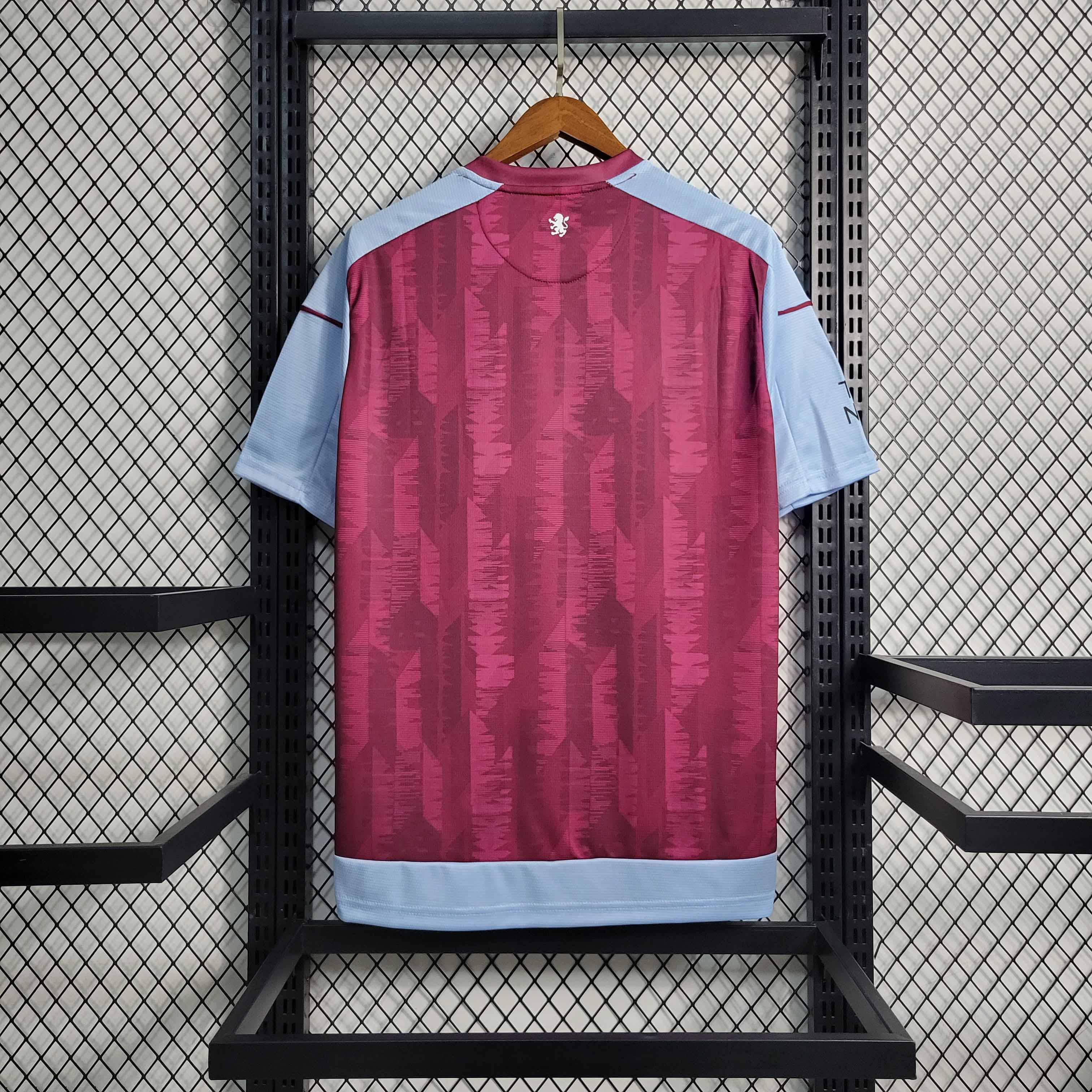 23-24 Aston Villa Home Fan Version Jersey - view 6