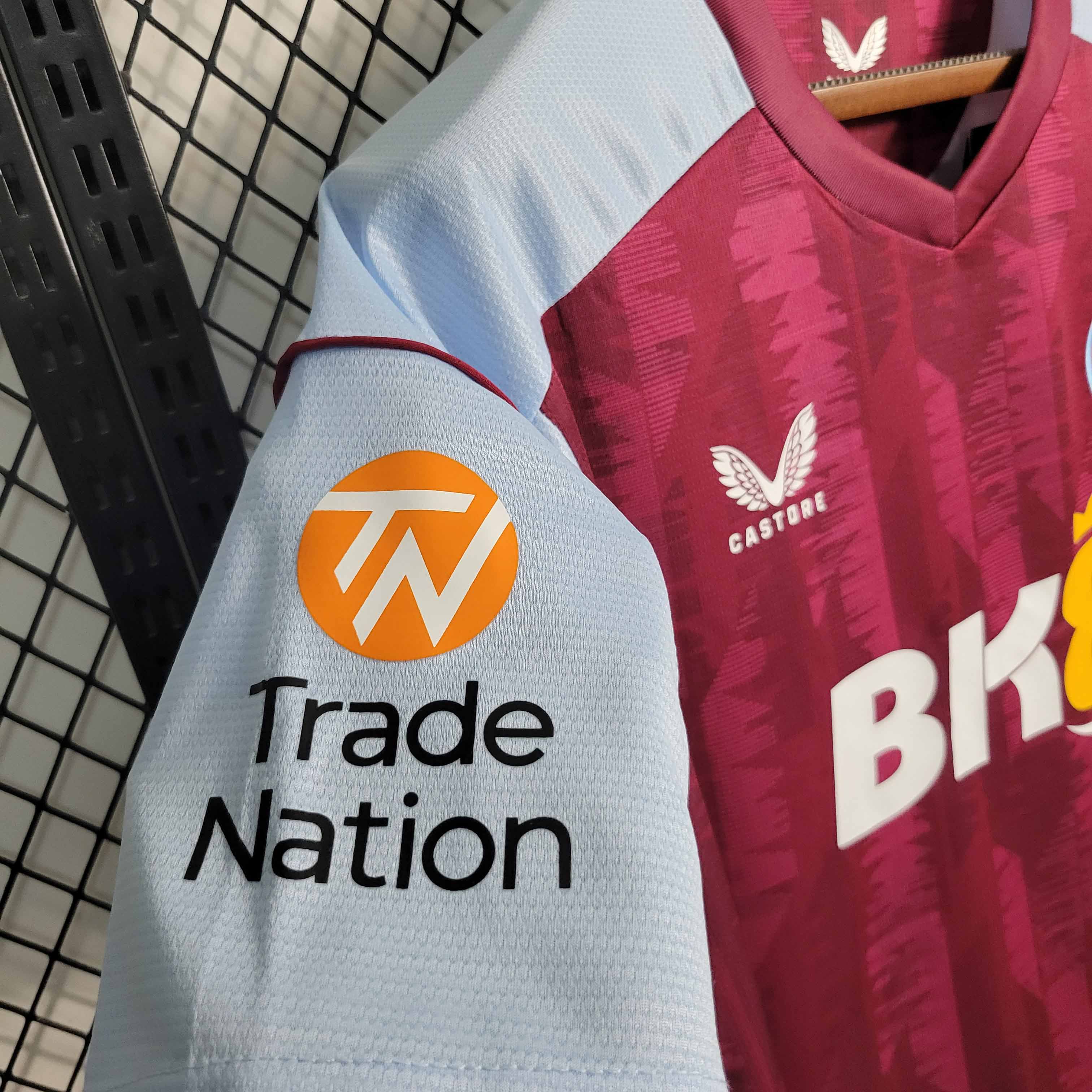 23-24 Aston Villa Home Fan Version Jersey - view 7