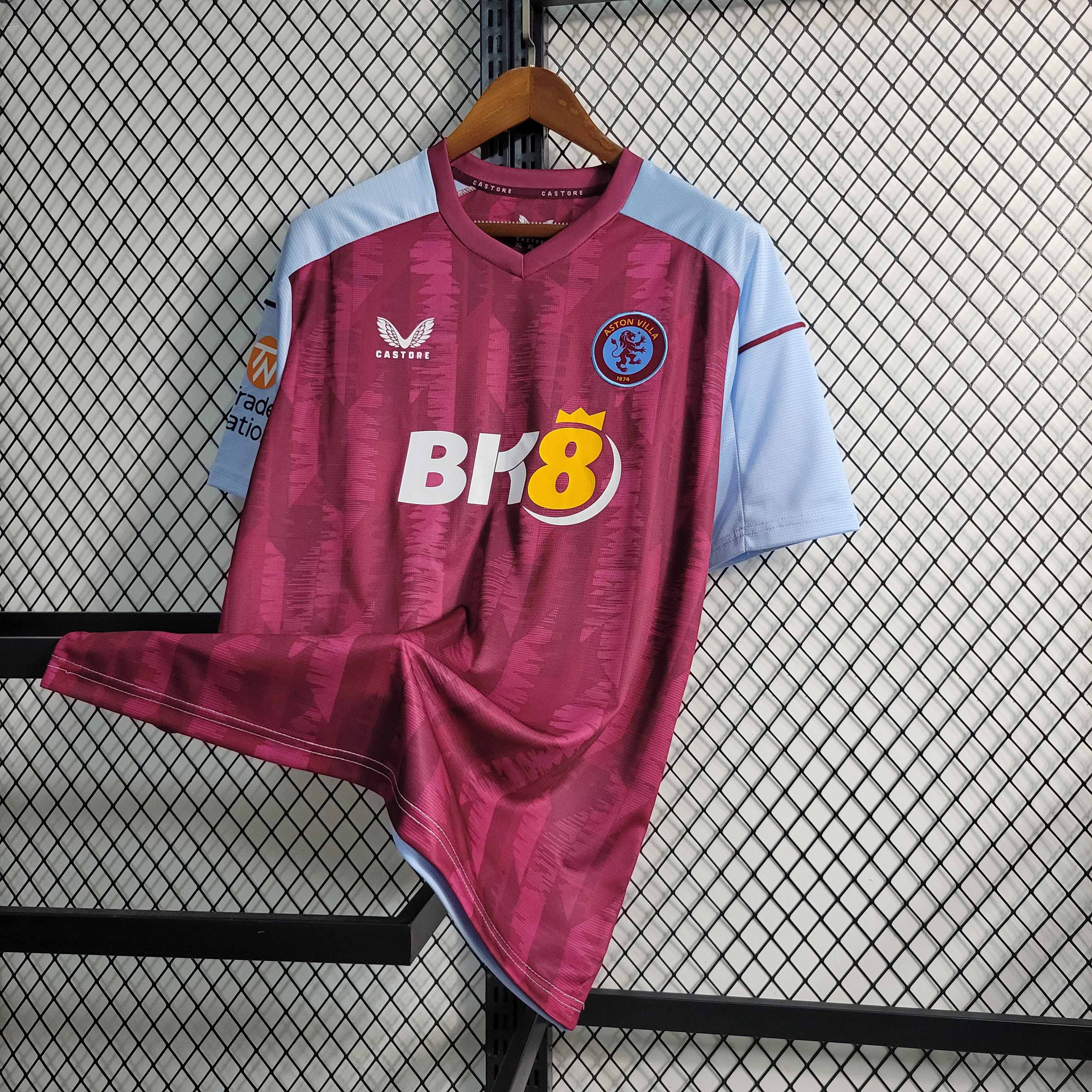 23-24 Aston Villa Home Fan Version Jersey - view 9
