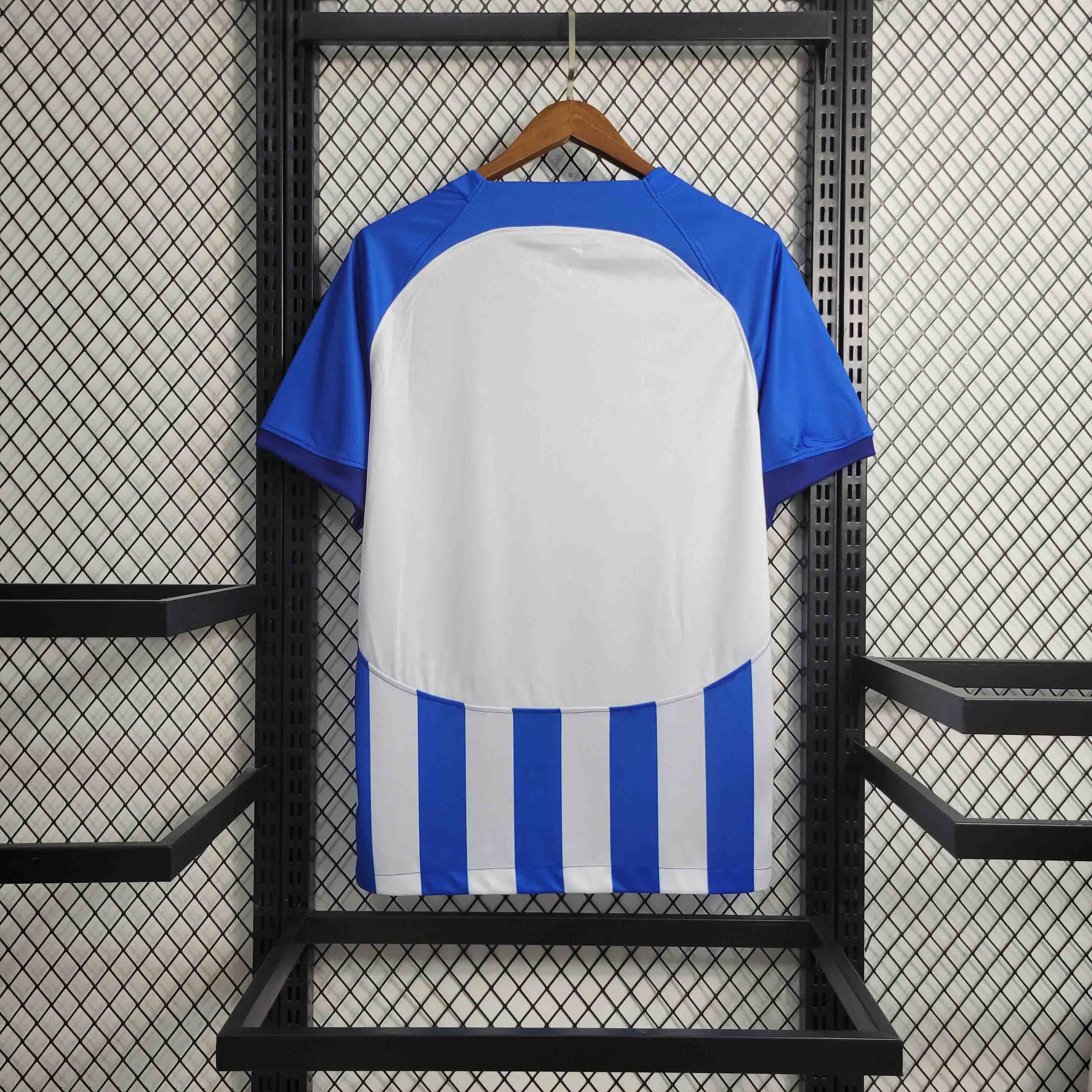 23-24 Brighton & Hove Albion Home Fan Version Jersey - view 3