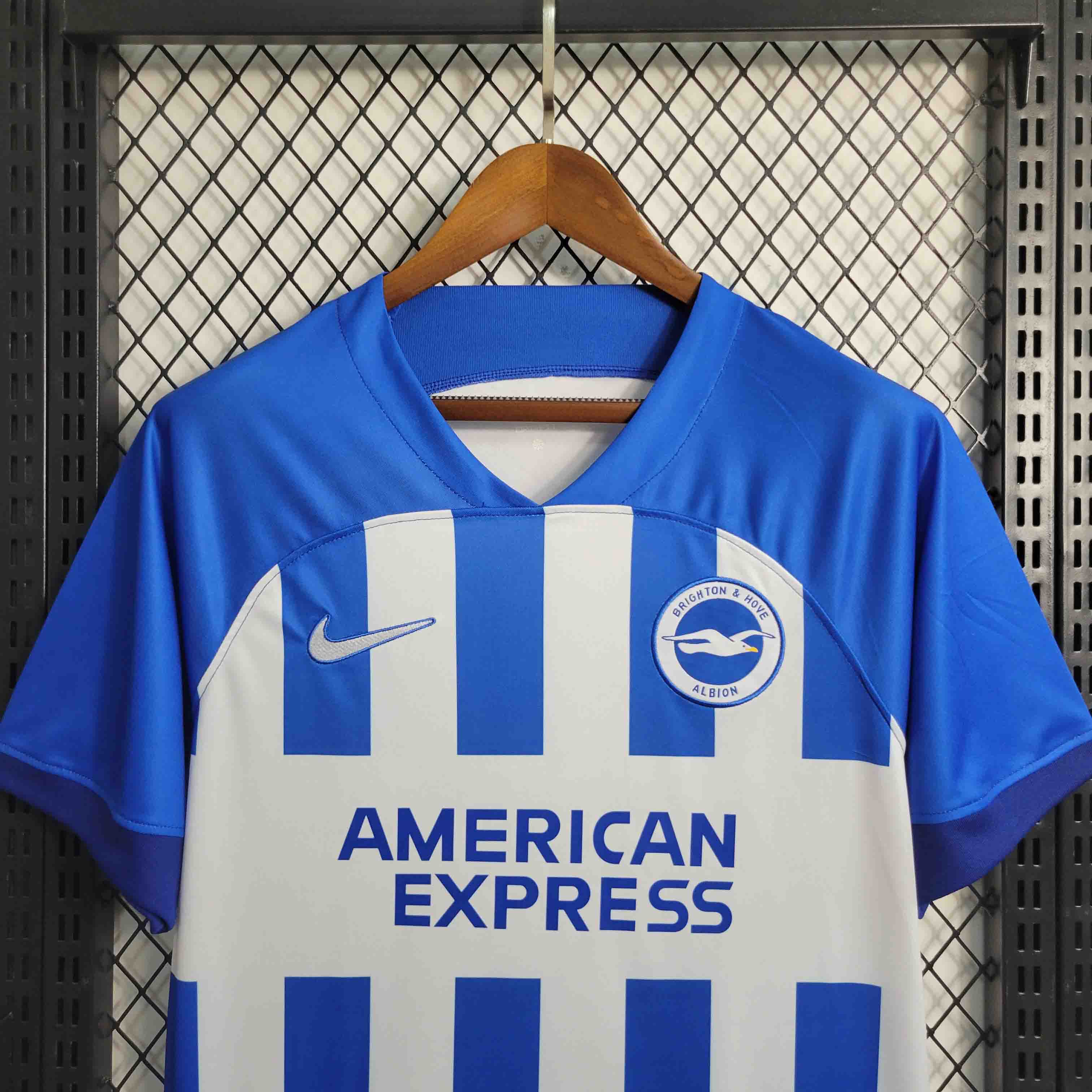 23-24 Brighton & Hove Albion Home Fan Version Jersey - view 8