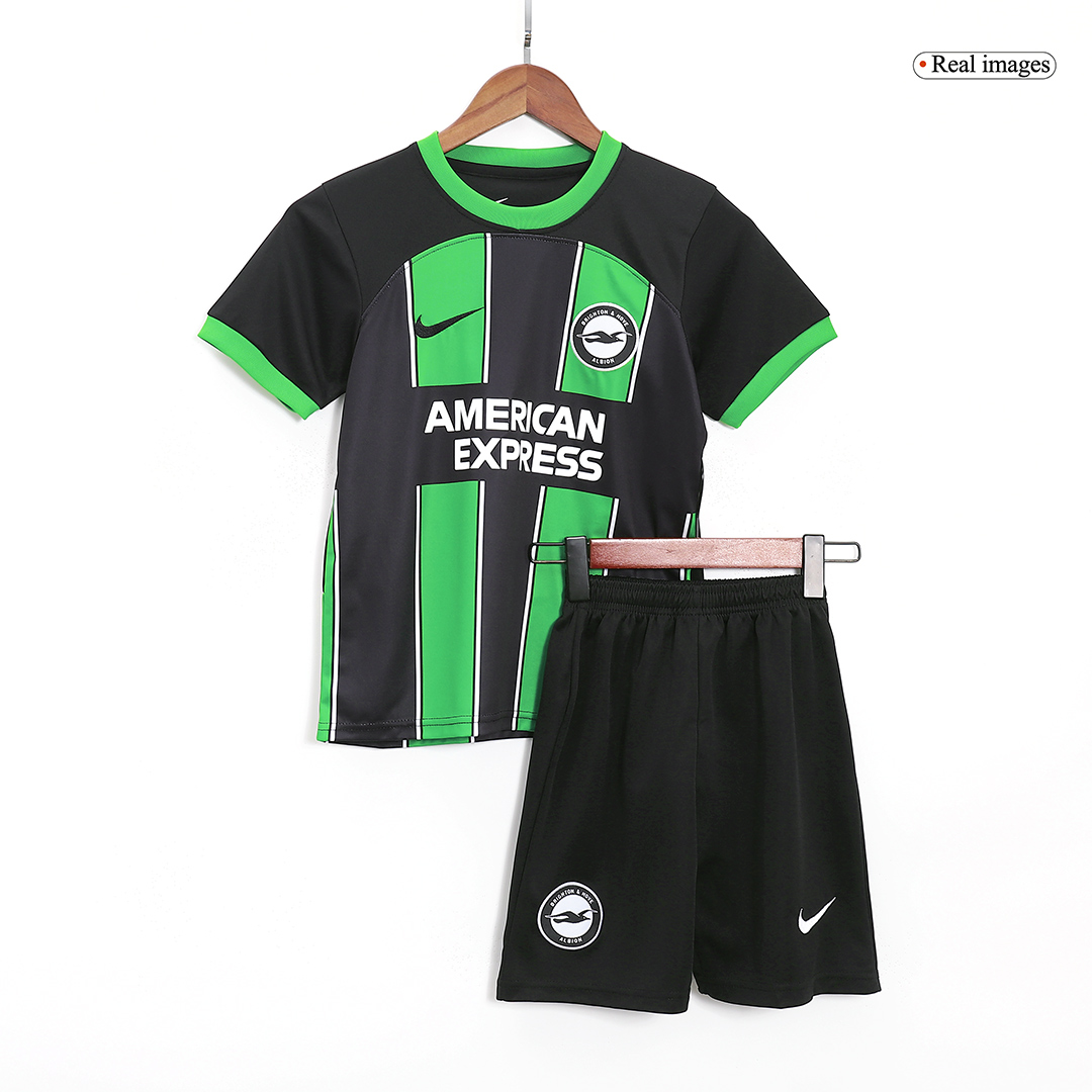 23-24 Brighton & Hove Albion Away Kids Kit (Jersey+Shorts)