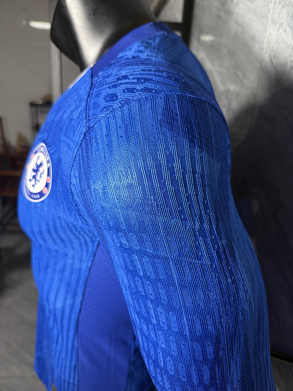 25-26 Chelsea Home Player Version Soccer Jersey Long Sleeve - view 5