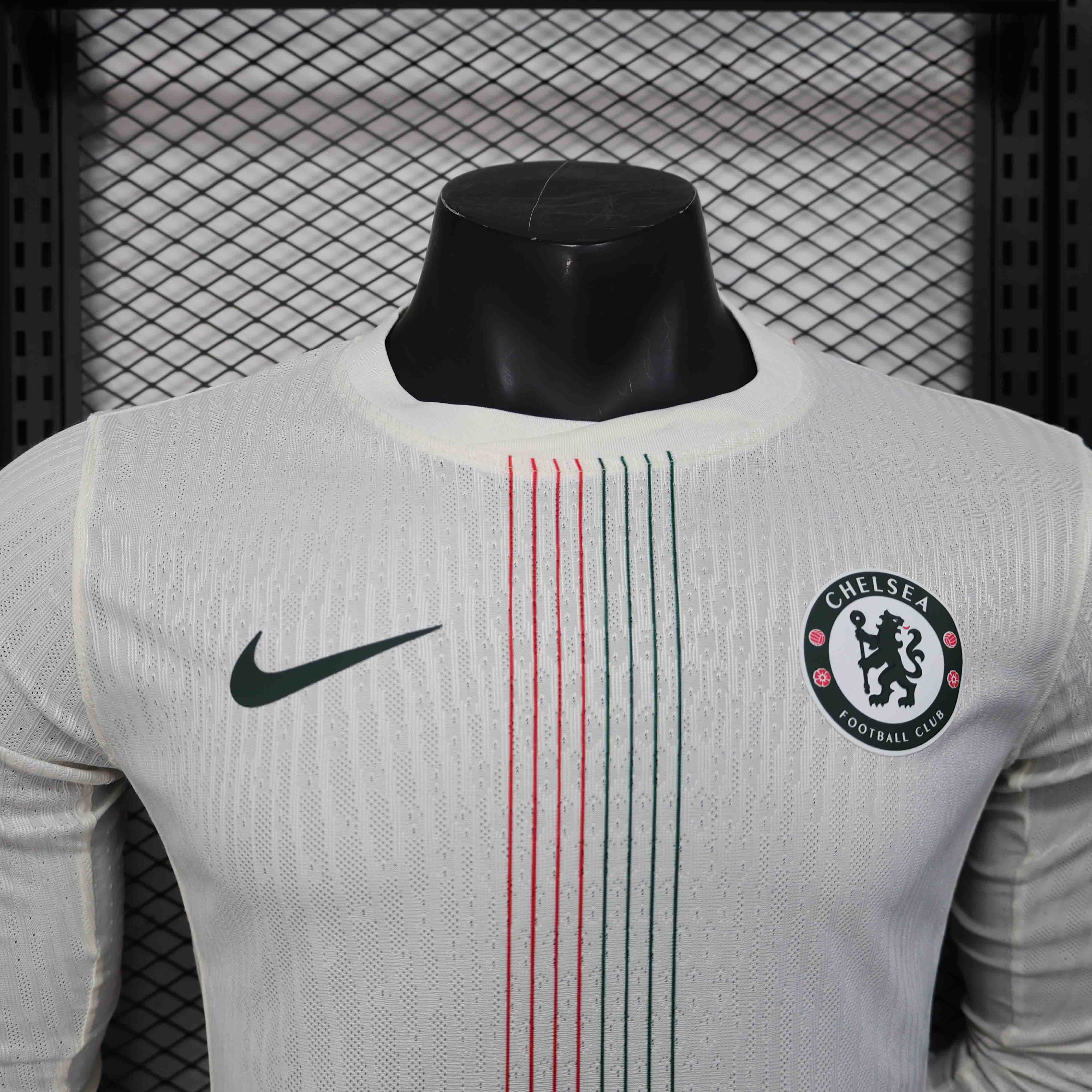 25-26 Chelsea Away Player Version Soccer Jersey Long Sleeve - view 4