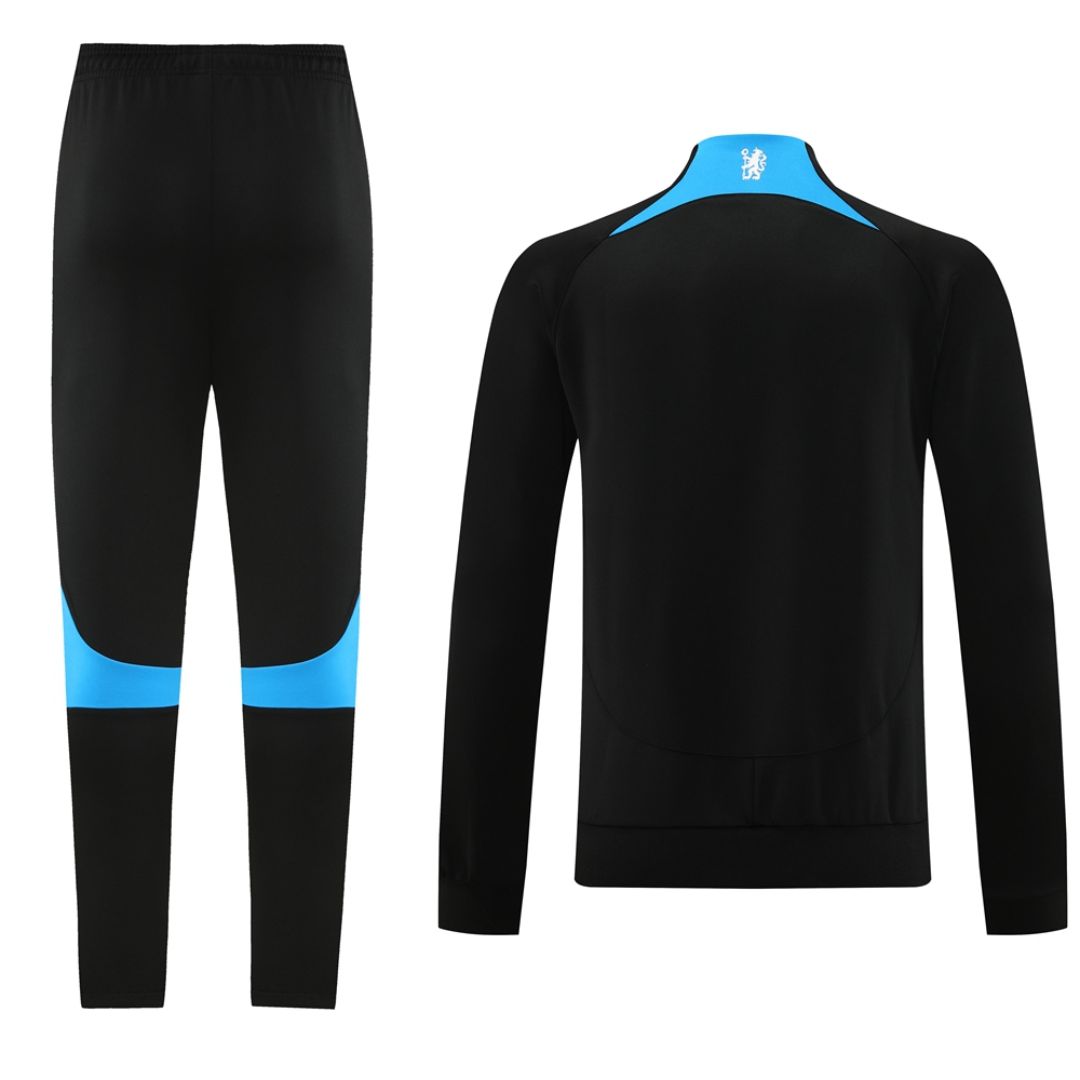 Chelsea Training Kit Jacket+Pants Black 2023/24 - view 3