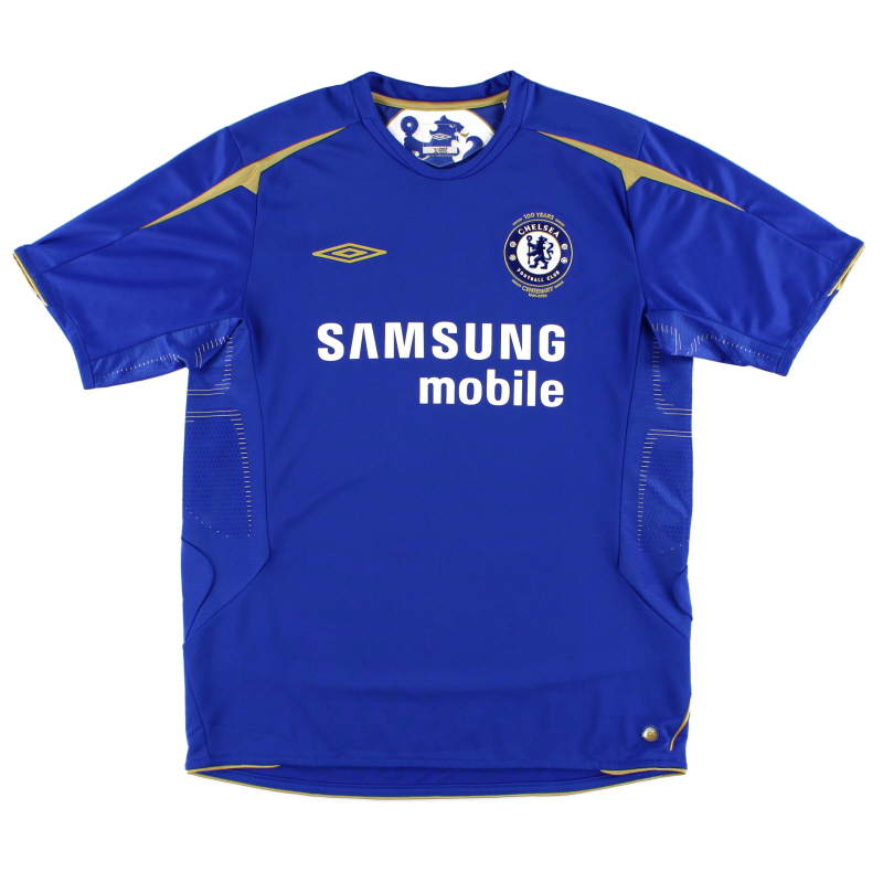 2005-06 Chelsea Home Retro Jersey - view 3