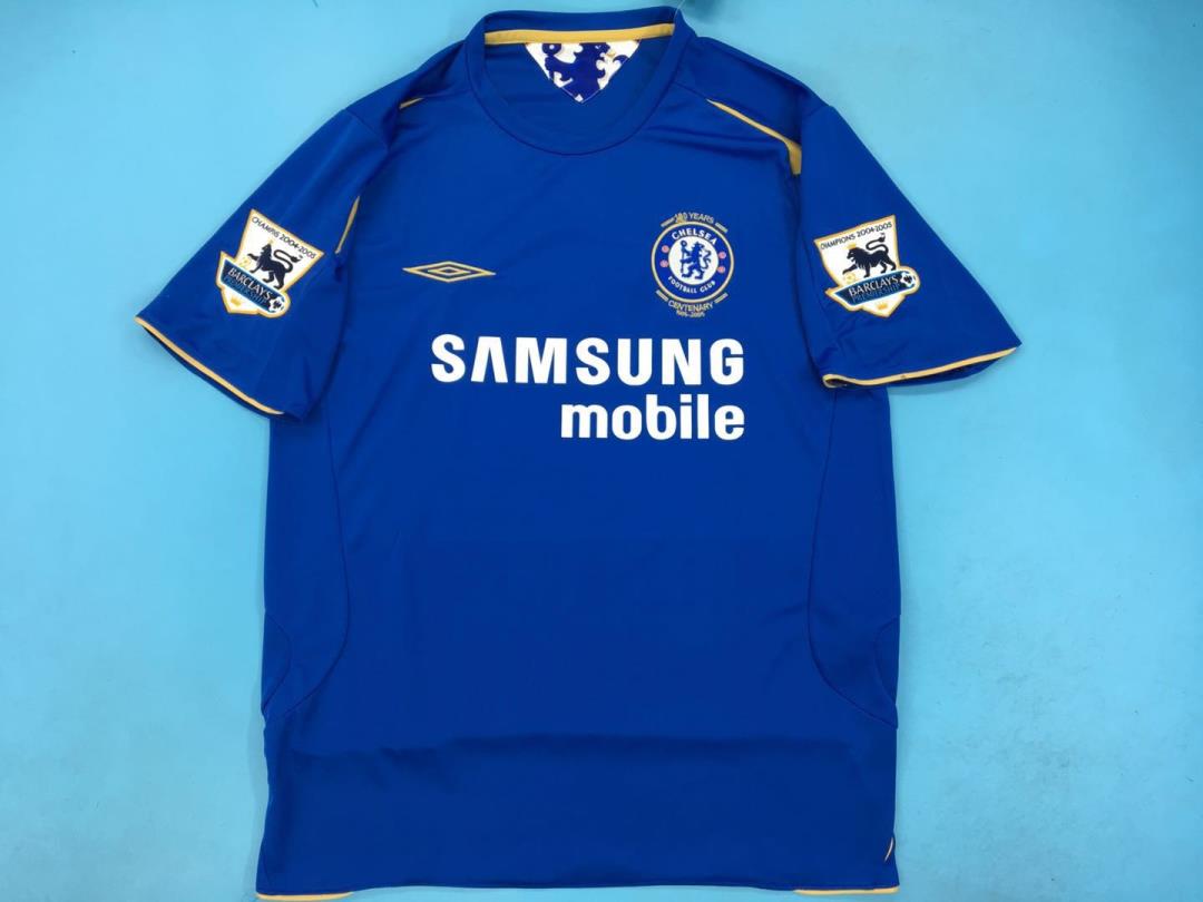 2005-06 Chelsea Home Retro Jersey - view 11