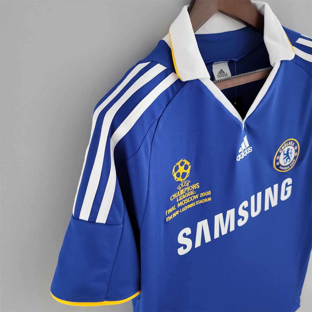 2007-08 Chelsea UCL Final Home Jersey - view 4