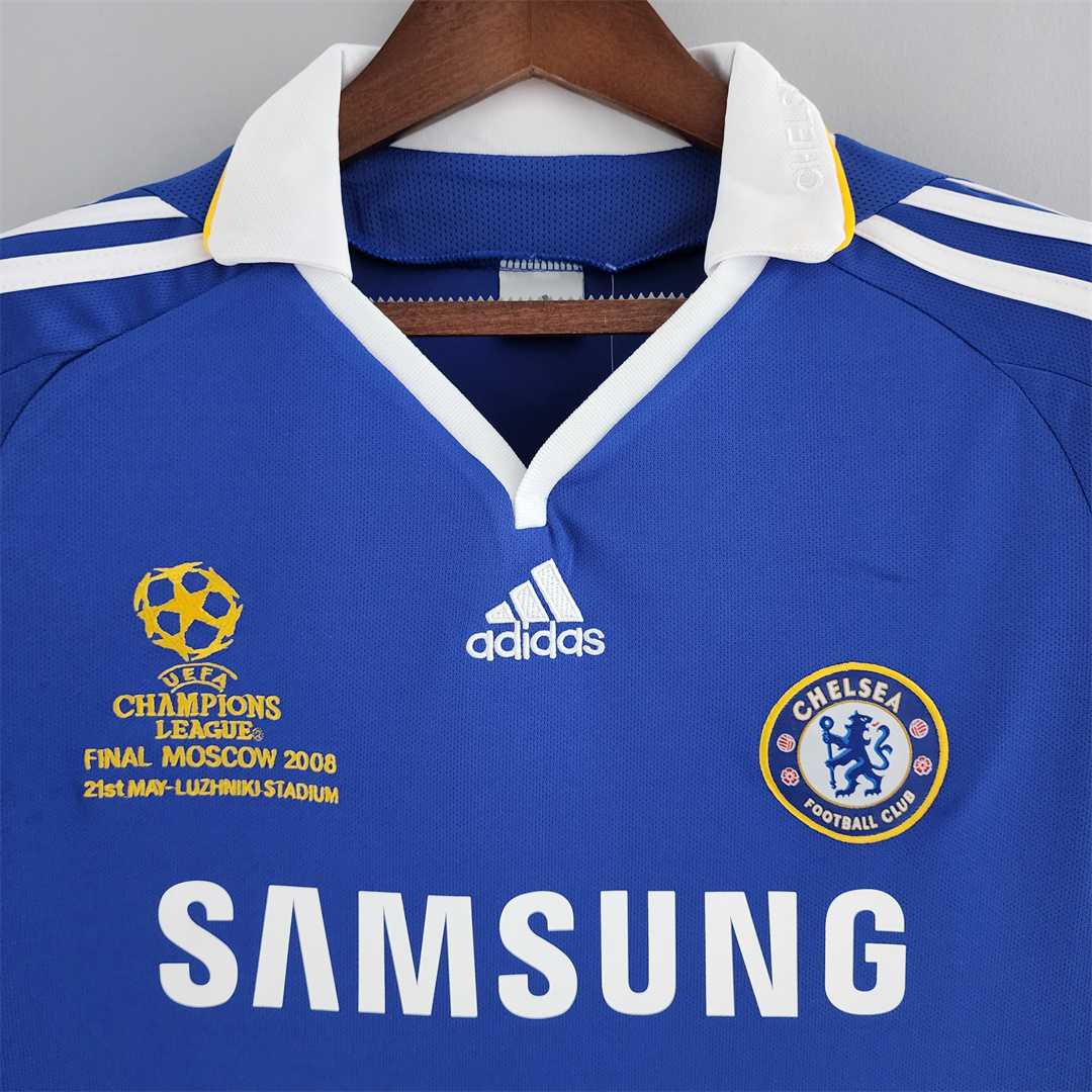 2007-08 Chelsea UCL Final Home Jersey - view 8