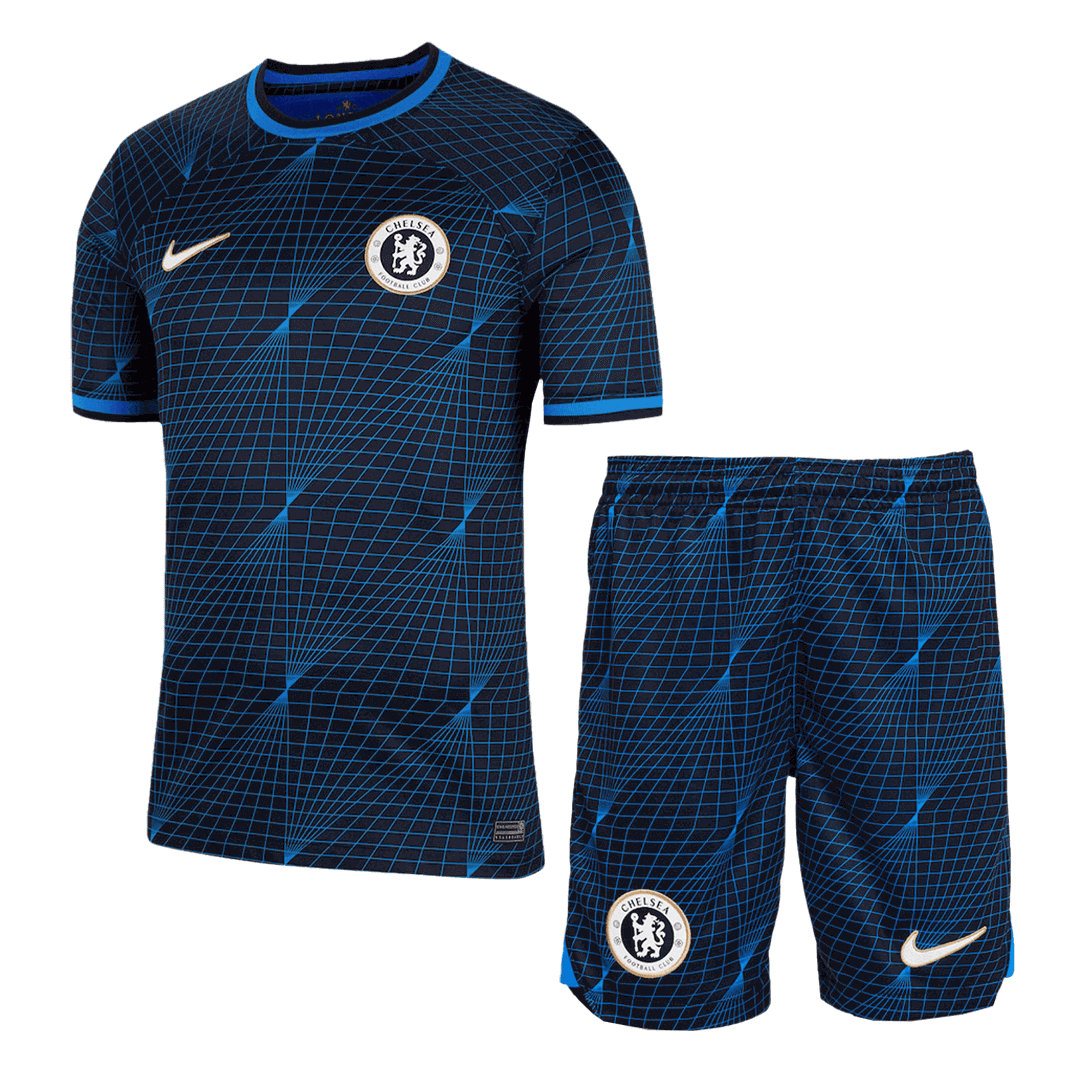 23-24 Chelsea Away Whole Kit(Jersey+Shorts) - view 3