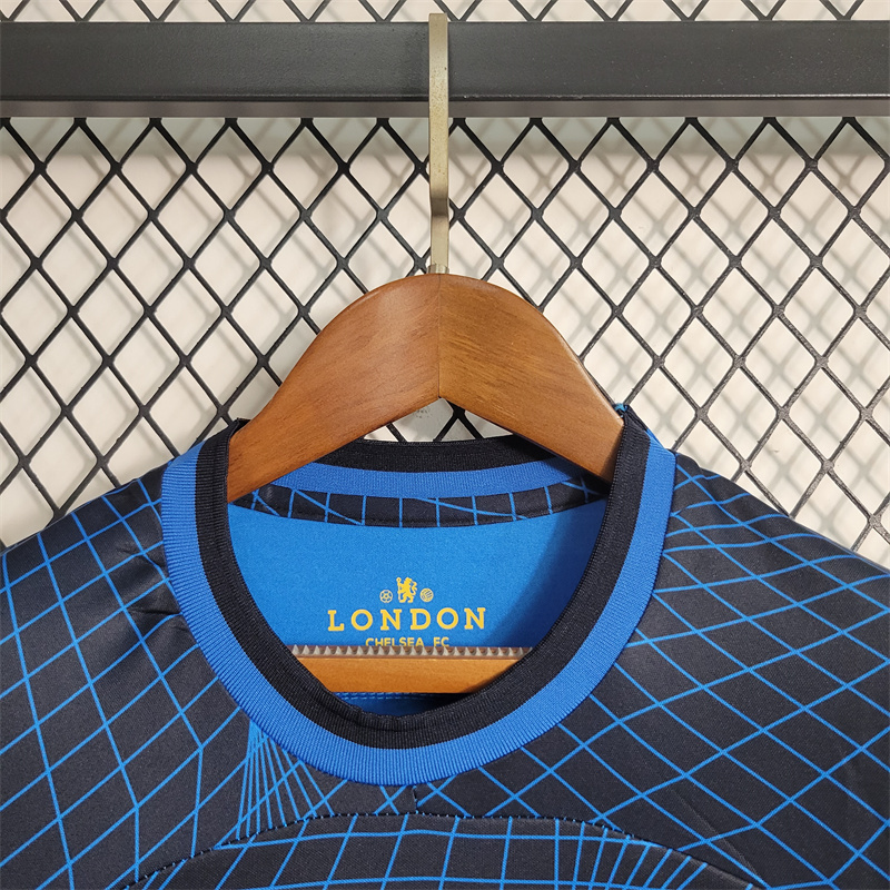 23-24 Chelsea Away Kids Kit(Jersey+Shorts) - view 4