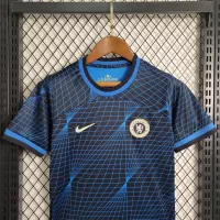 23-24 Chelsea Away Kids Kit(Jersey+Shorts) - view 9